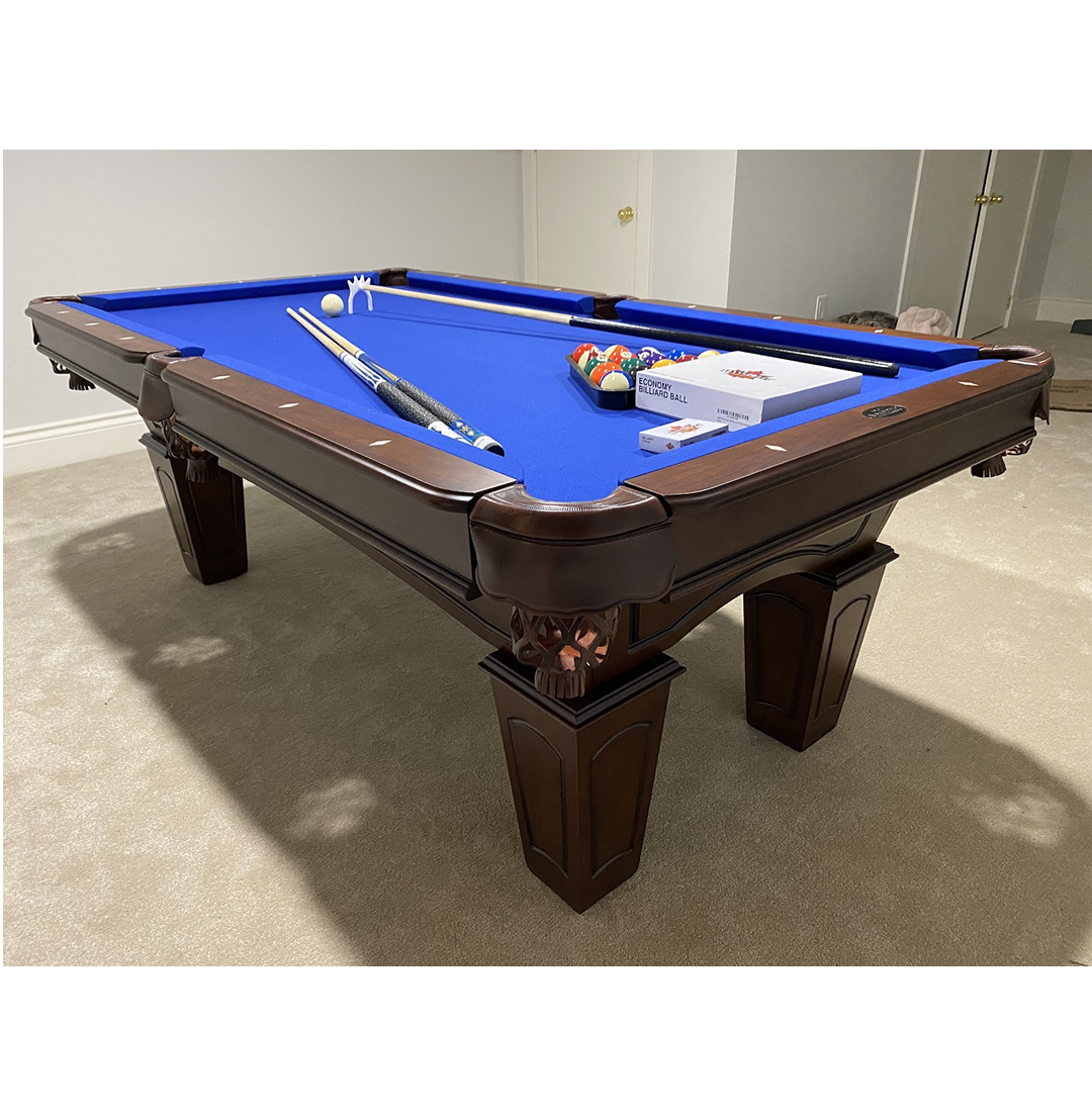 7-9’ Majestic Ascot Walnut Color Pool Table - Image 9