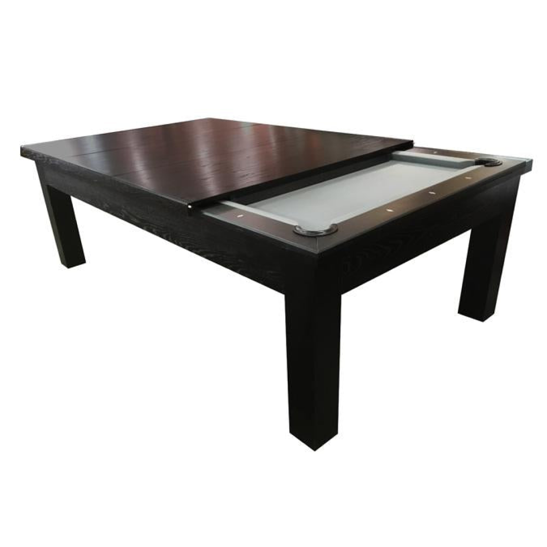 7-8’ Black Majestic Mensa Pool Table - Image 3
