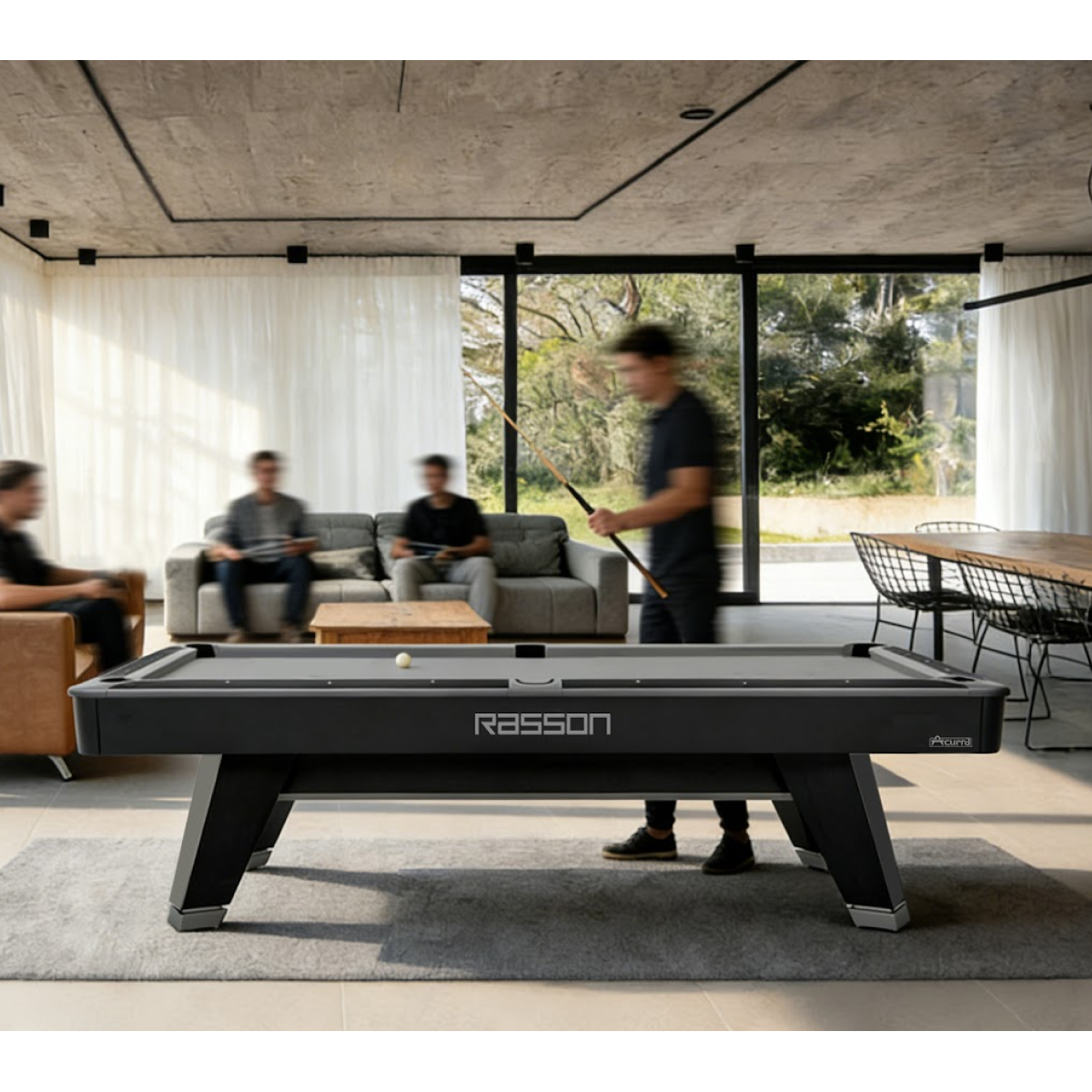 7-9' Rasson Acurra Professional Competition Pool Table - Image 11