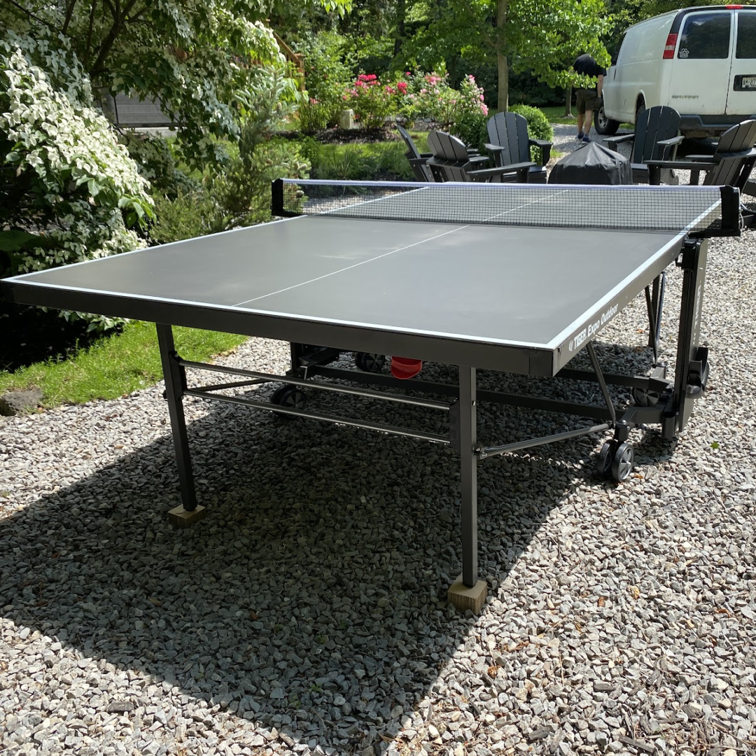 Joola Nova Pro Plus Outdoor Tennis Table With Weatherproof Net Set (6mm Thick) - Image 5