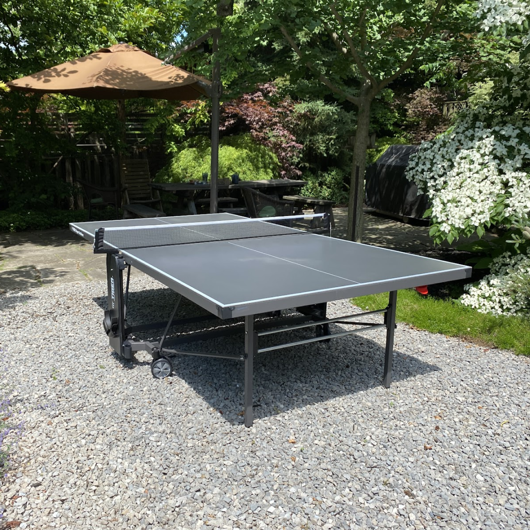 Joola Nova Pro Plus Outdoor Tennis Table With Weatherproof Net Set (6mm Thick) - Image 6