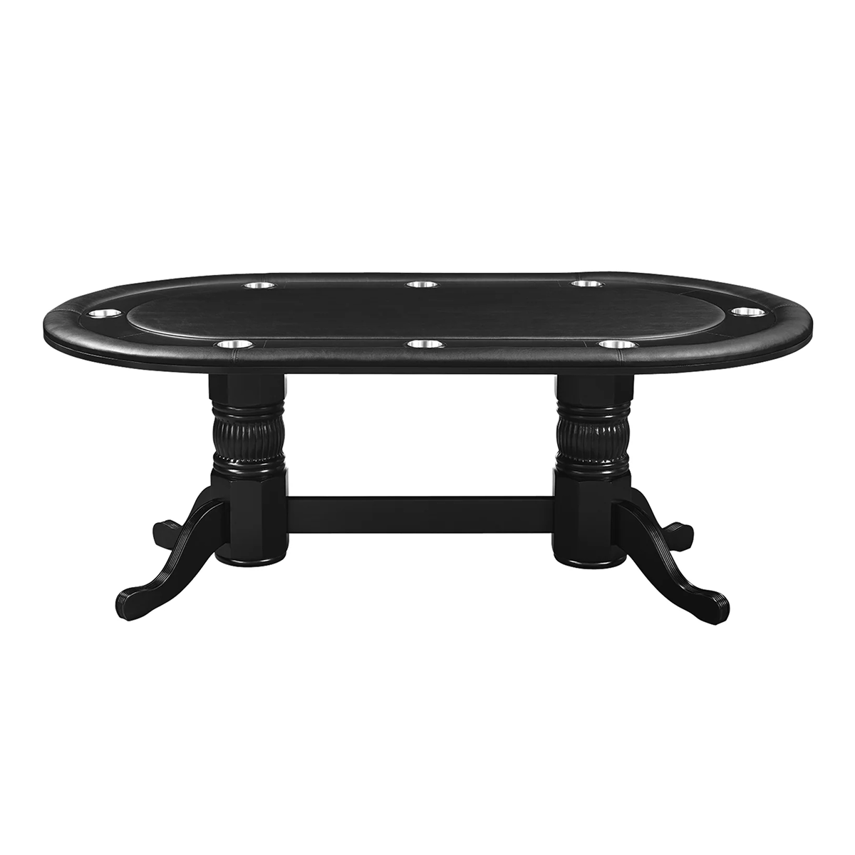Texas Holdem Poker Table - Black