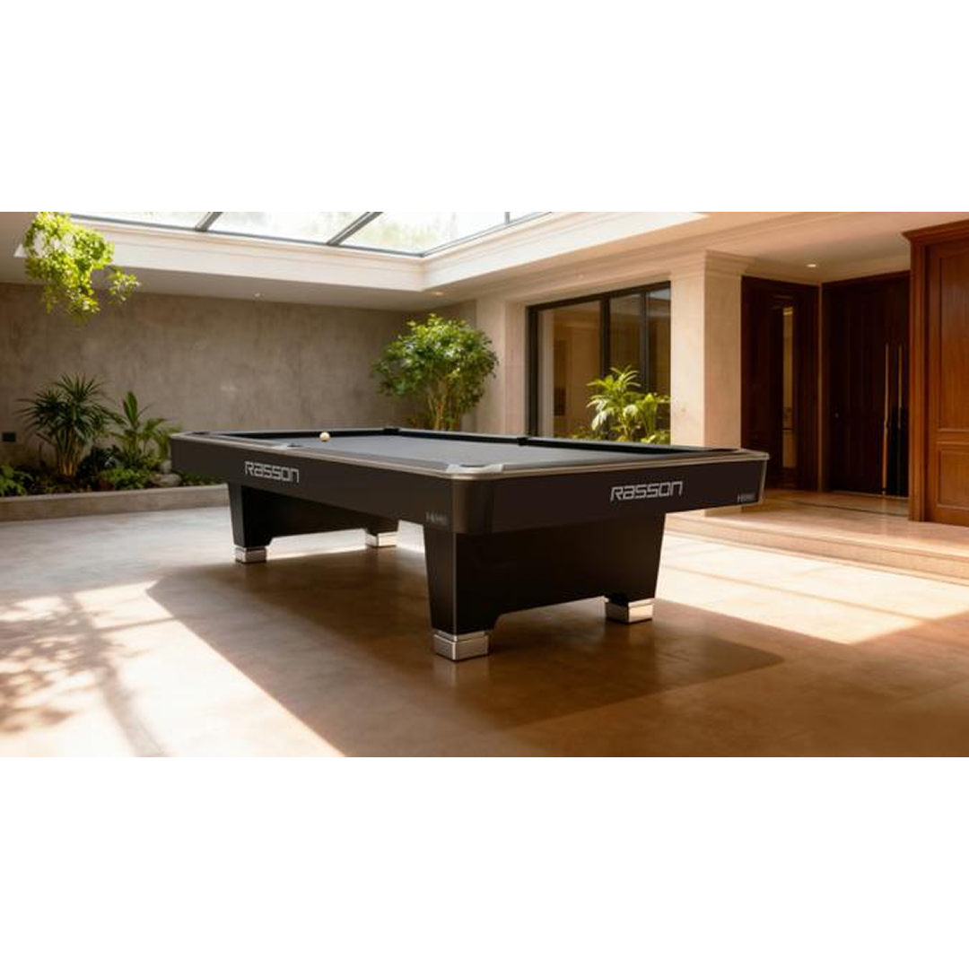 8-9' Rasson Hero Pool Table - Black - Image 5