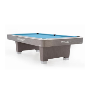 8-9' Rasson Hero Pool Table - Grey