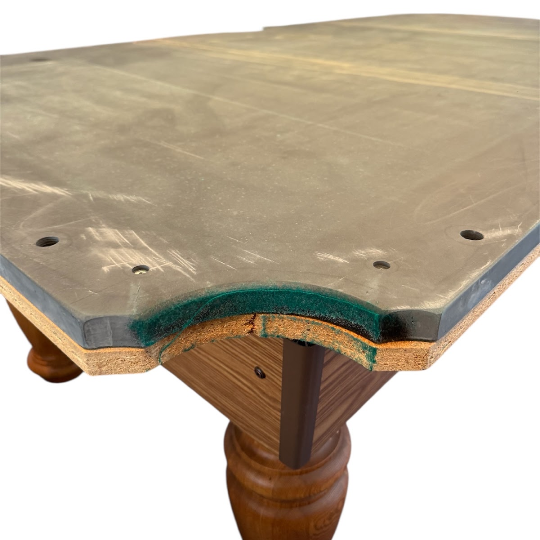 Preowned 8' Dufferin Honey Solid Oak O/S Pool Table - Image 4