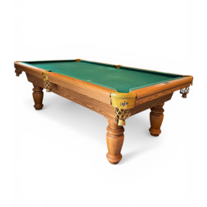 Preowned 8' Dufferin Honey Solid Oak O/S Pool Table