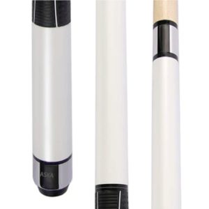 ASKA JBCHH-W Heavy Hitter 3-Piece Jump/Break Cue | 14mm Tip, Pearl White