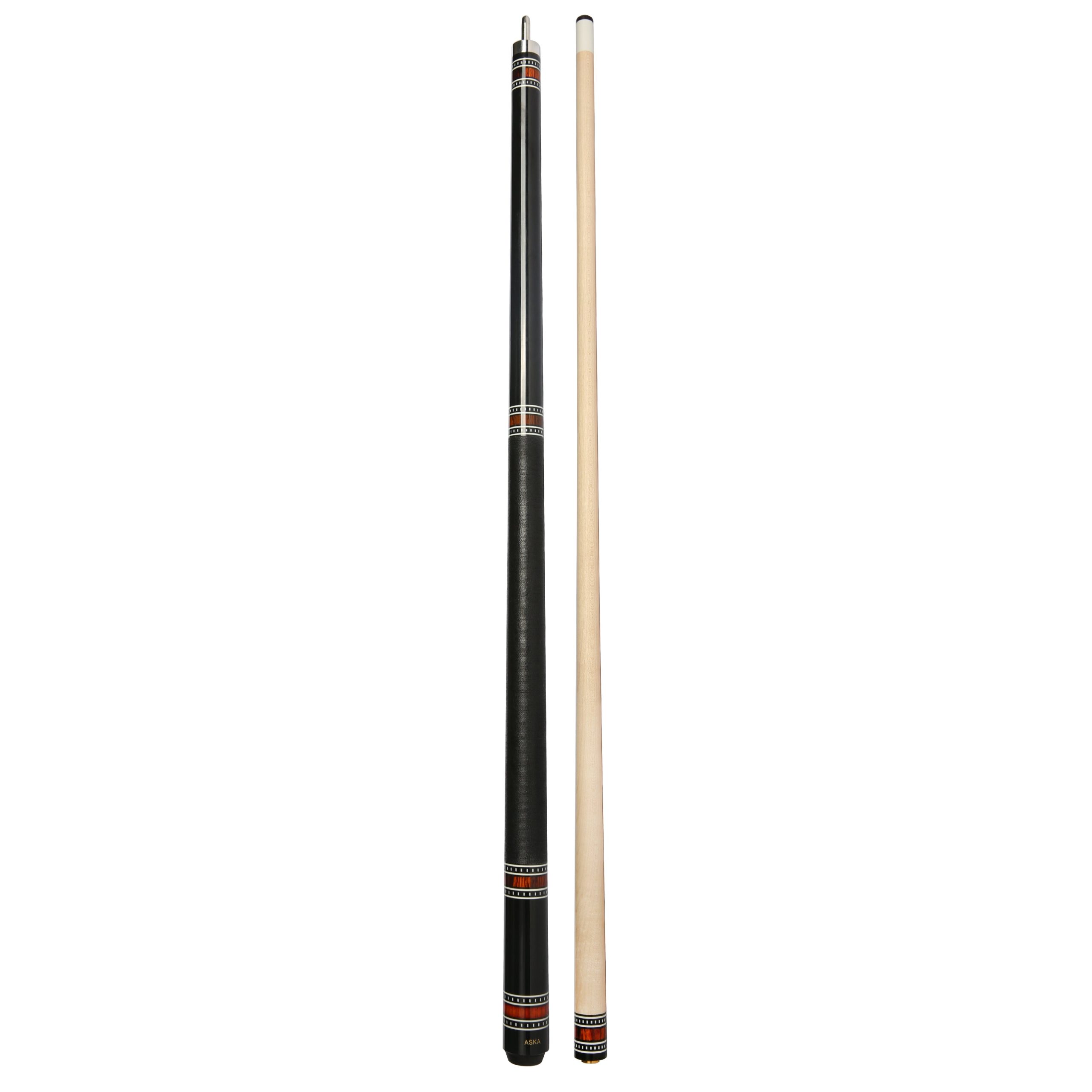 ASKA A1 Pool Cue – Black Stained Birdseye Maple, 12.75mm Tip, Irish Linen Wrap, Quick Release Joint, 58", 18–21 oz - Image 4