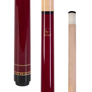 ASKA JC02 Burgundy Jump Cue | 29" Hard Rock Canadian Maple, Quick Release Joint