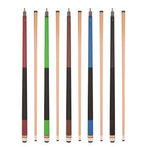 ASKA L2S5M Matte Pool Cue Set of 5 | 58" Hard Rock Canadian Maple, Mixed Weights