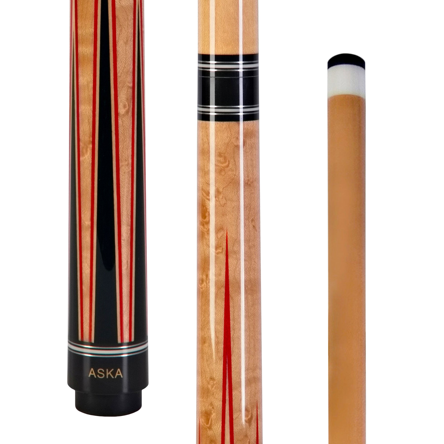 ASKA JC04 Jump Cue | 42" Hard Rock Canadian Maple, Quick Release Q5 Joint