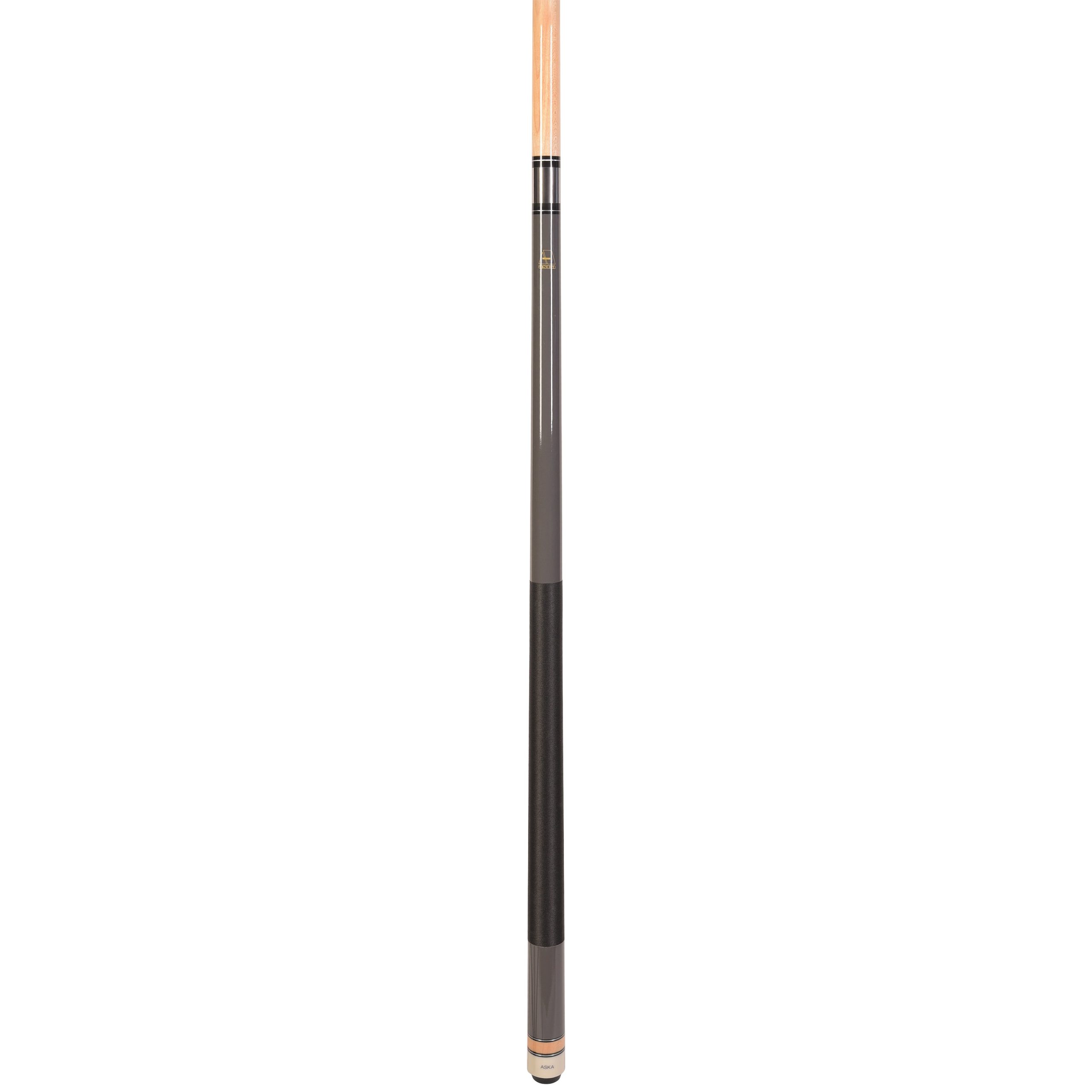 ASKA L2 Grey Pool Cue – 58" Canadian Maple, 13mm Leather Tip, Black Nylon Wrap - Image 3