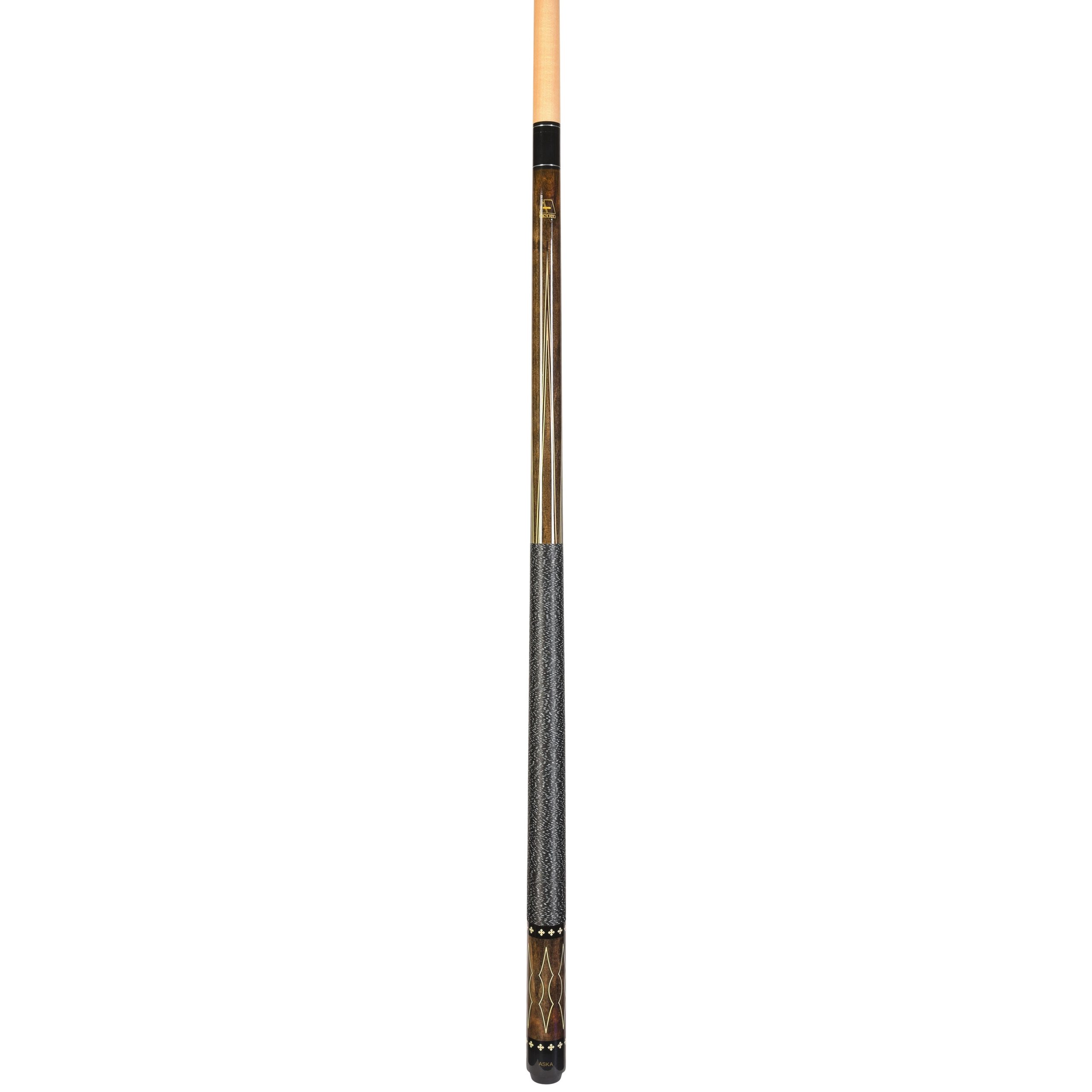 ASKA L22 Smoke Pool Cue | 58", Decal Design, 13mm Tip, Nylon Wrap - Image 3