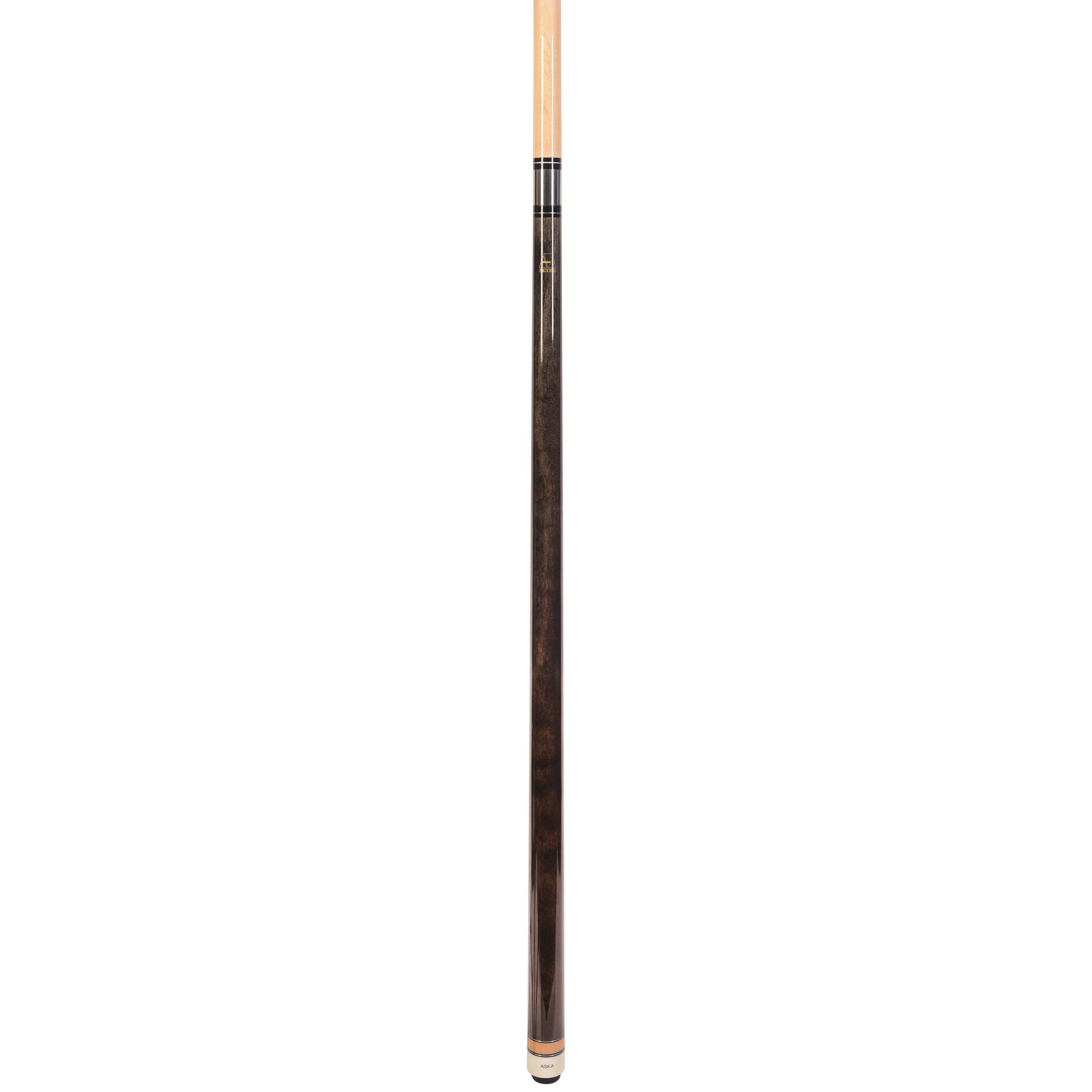 ASKA Smoke No Wrap Pool Cue Stick, 58" Hard Rock Canadian Maple, 13mm Hard Tip, 5/16x18 Stainless Steel Joint - Image 3