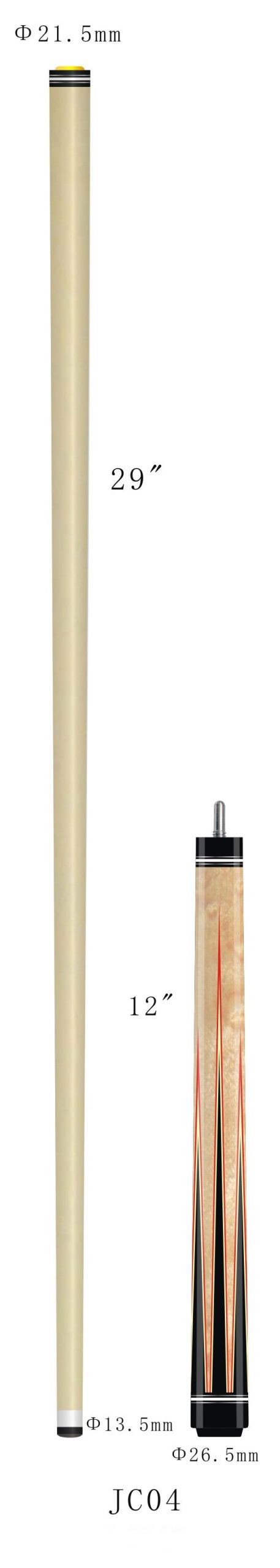 ASKA JC04 Jump Cue | 42" Hard Rock Canadian Maple, Quick Release Q5 Joint - Image 4