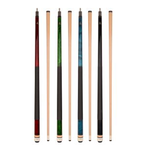 ASKA L2 Pool Cue Set of 4 – 58" Canadian Maple, 13mm Leather Tip, Mixed Weights 18–21oz