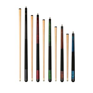 Set of 5 Short Pool Cues 36" 42" 48" 52" 58" – ASKA Cue Set for Small Spaces