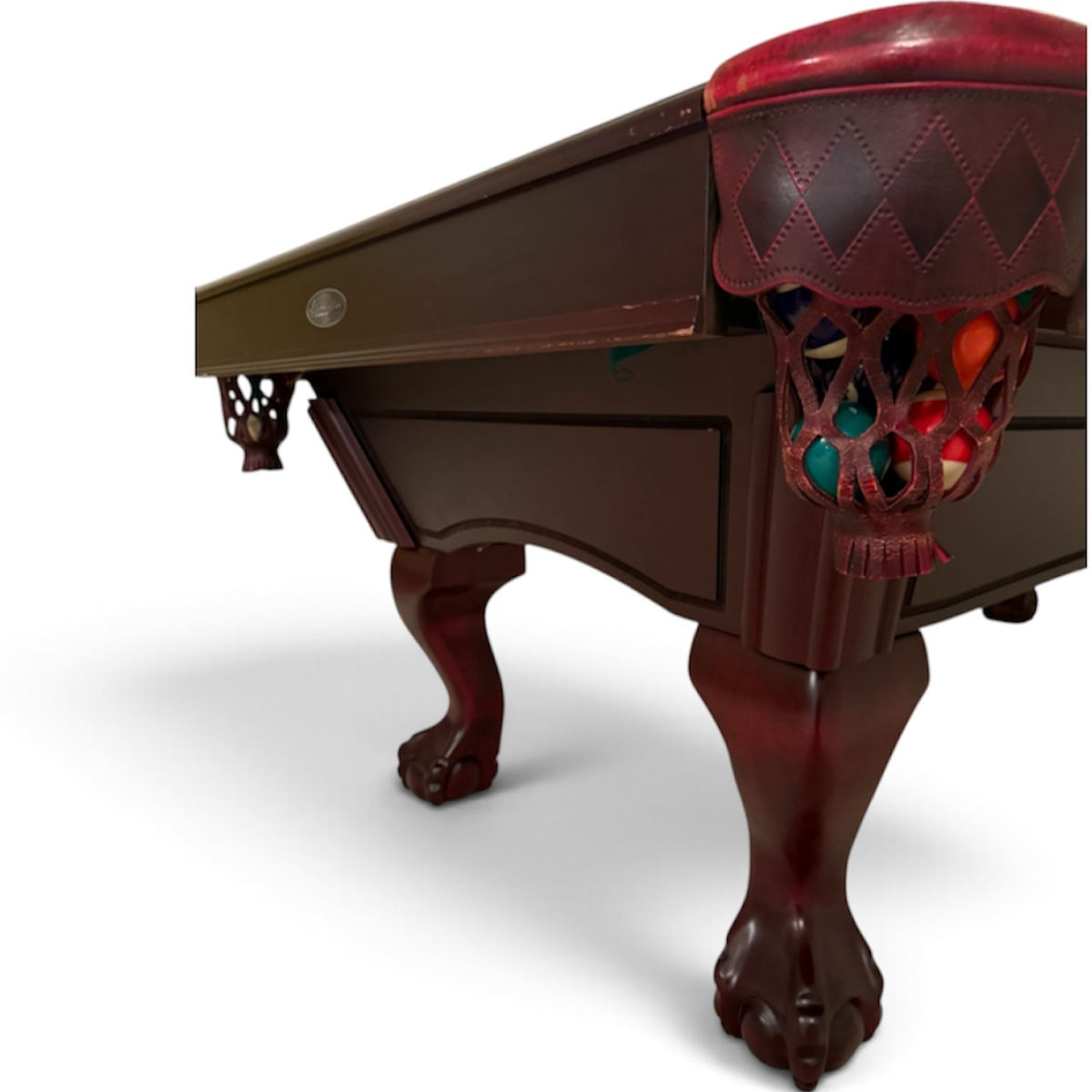 Pre-Owned Herrington 8' Dark Cherry Pool Table - Image 2