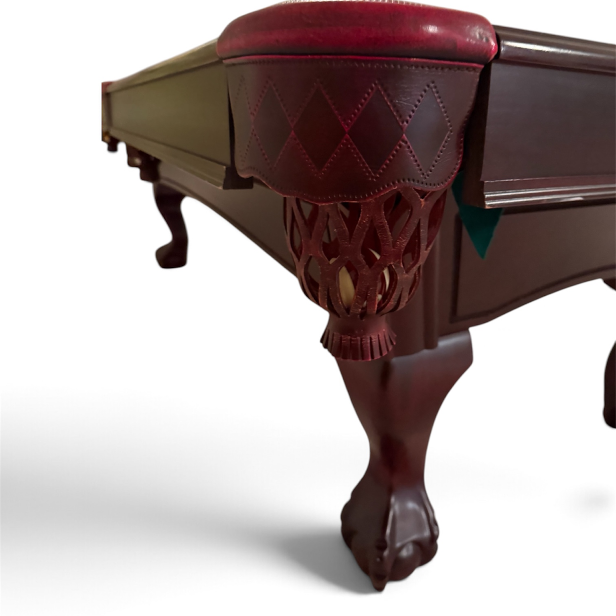 Pre-Owned Herrington 8' Dark Cherry Pool Table - Image 3